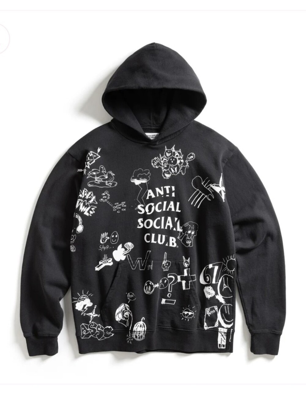 Anti Social Social Club Illustrated Hoodie